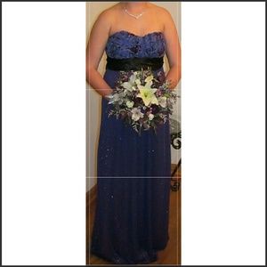 Purple homecoming dress